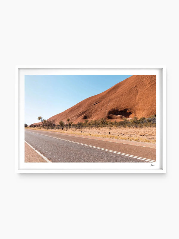 Uluru Road 02 - Wall Art Print - Australia Unseen