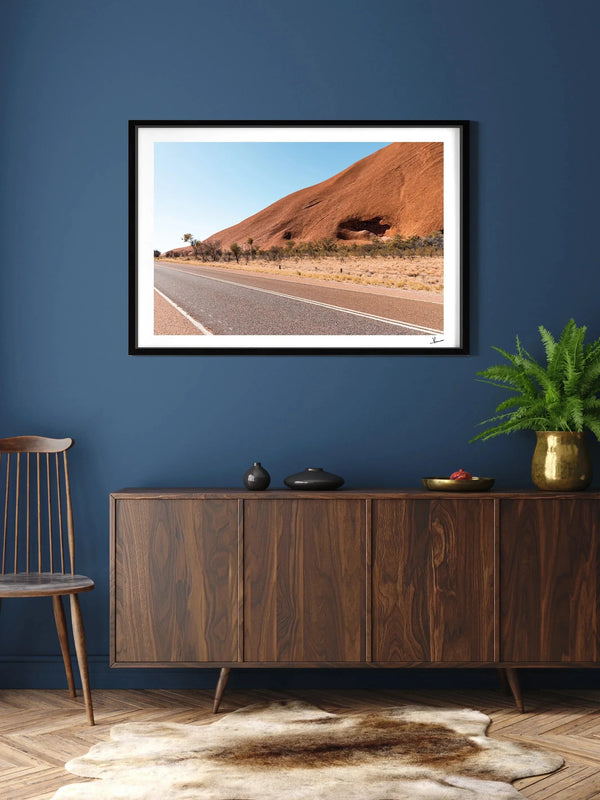 Uluru Road 02 - Wall Art Print - Australia Unseen