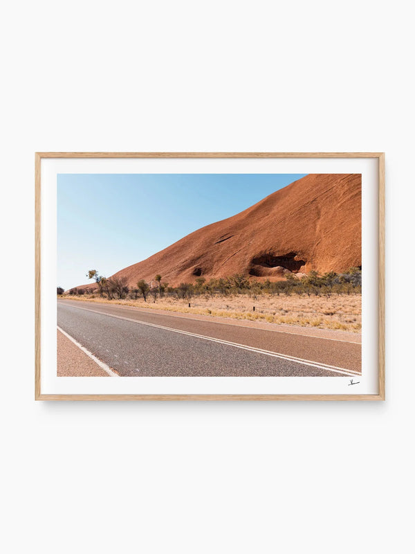 Uluru Road 02 - Wall Art Print - Australia Unseen