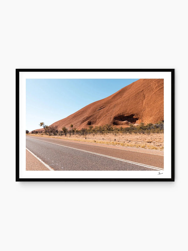 Uluru Road 02 - Wall Art Print - Australia Unseen
