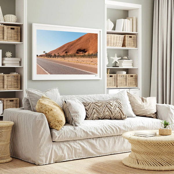 Uluru Road 02 - Wall Art Print - Australia Unseen