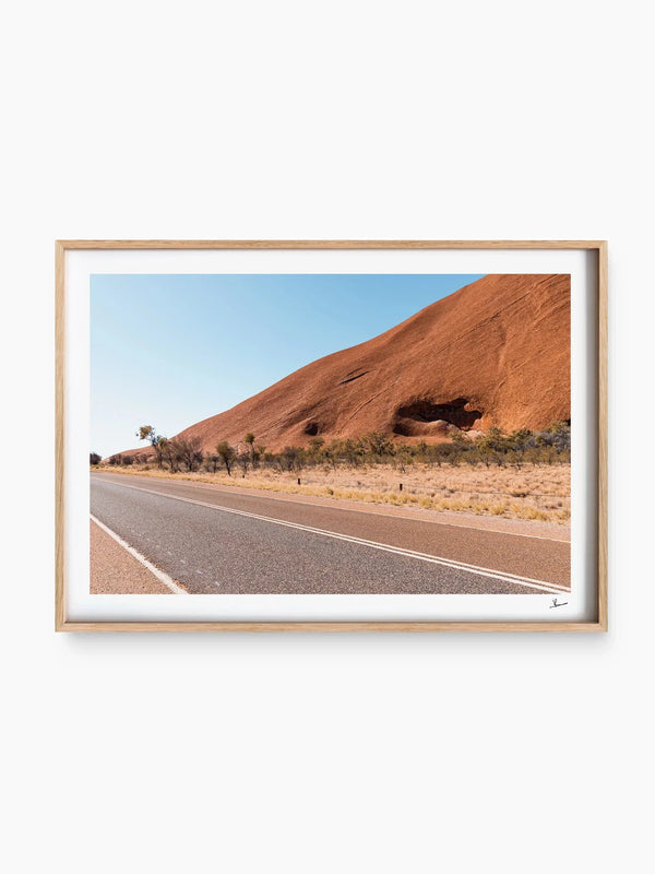 Uluru Road 02 - Wall Art Print - Australia Unseen