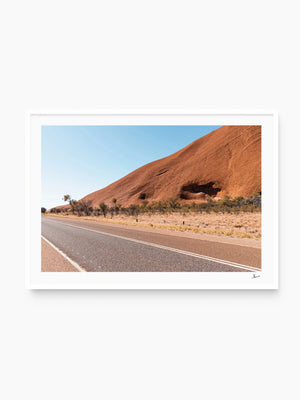 Uluru Road 02 - Wall Art Print - Australia Unseen