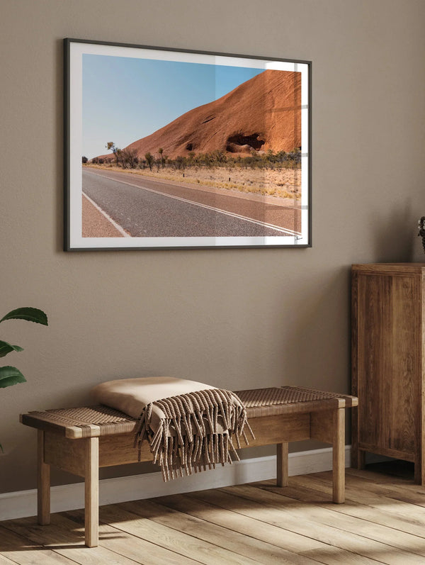 Uluru Road 02 - Wall Art Print - Australia Unseen