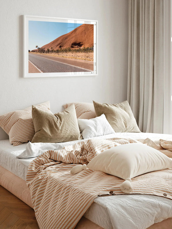 Uluru Road 02 - Wall Art Print - Australia Unseen