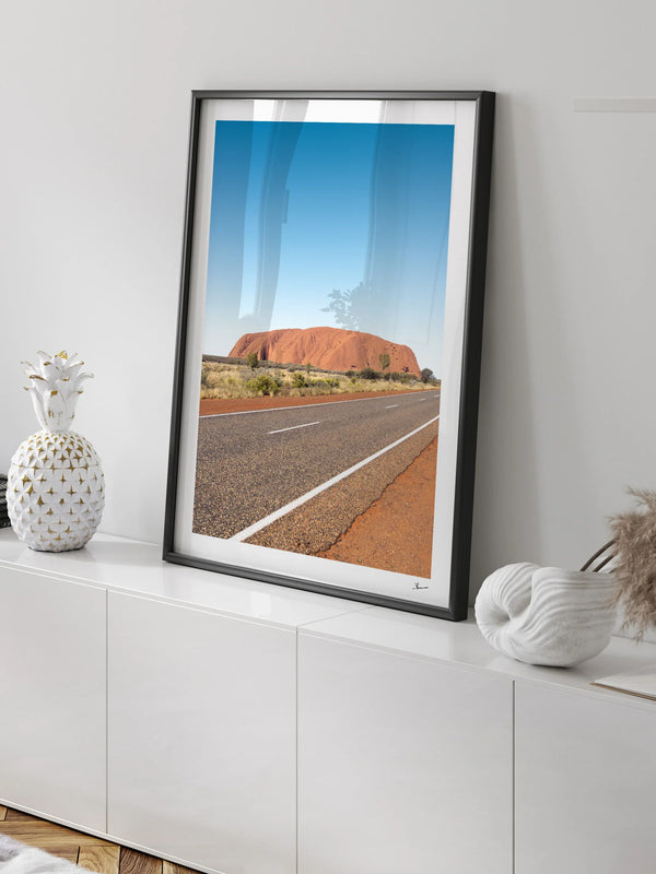 Uluru Road 03 - Wall Art Print - Australia Unseen