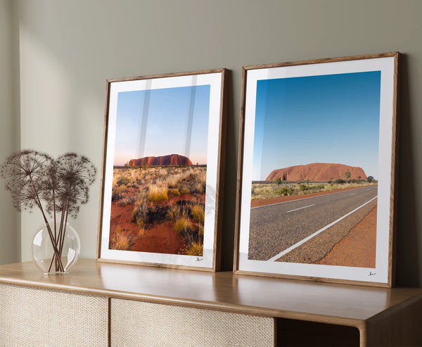Uluru Road 03 - Wall Art Print - Australia Unseen