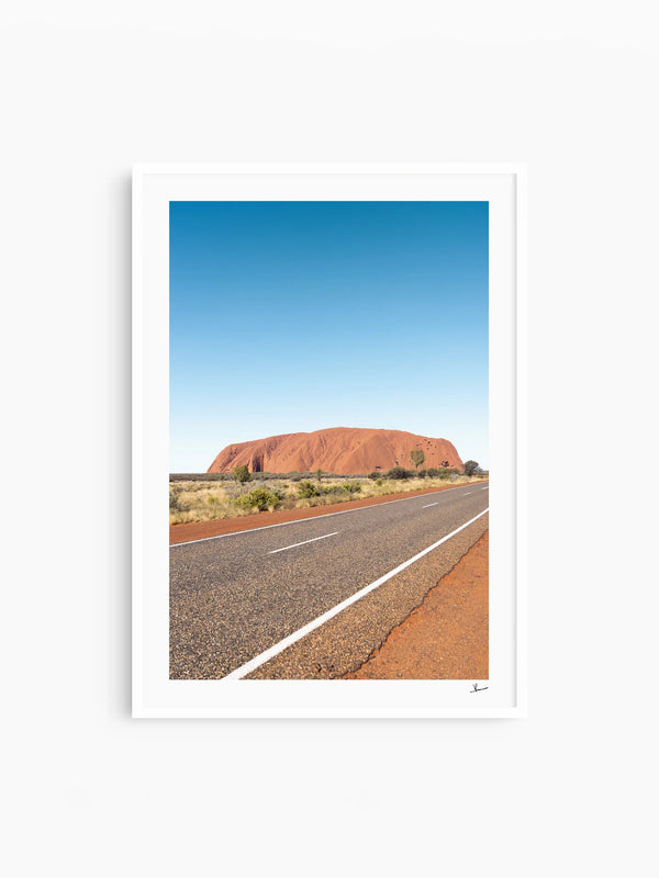 Uluru Road 03 - Wall Art Print - Australia Unseen