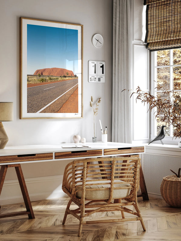 Uluru Road 03 - Wall Art Print - Australia Unseen