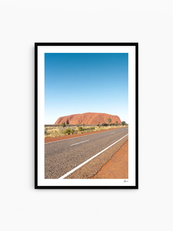 Uluru Road 03 - Wall Art Print - Australia Unseen