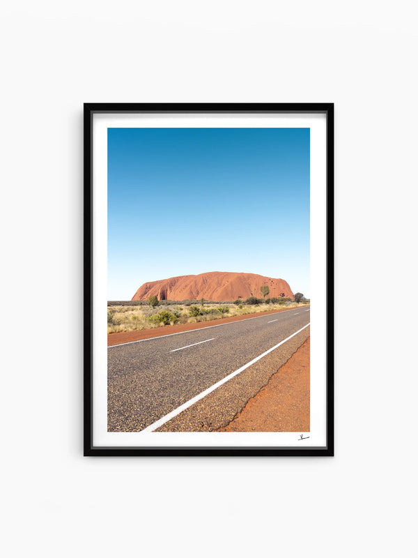 Uluru Road 03 - Wall Art Print - Australia Unseen