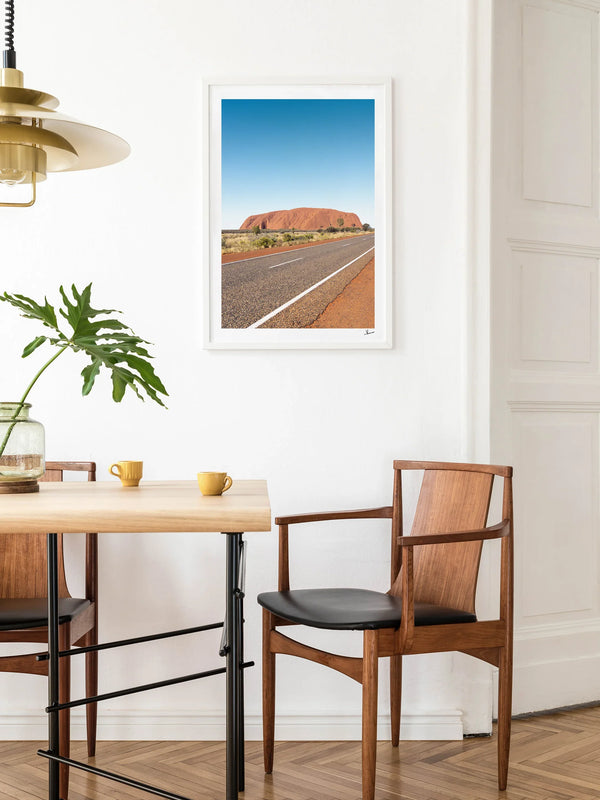 Uluru Road 03 - Wall Art Print - Australia Unseen