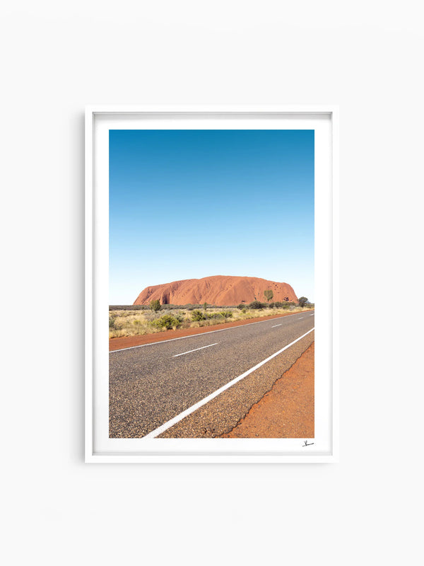 Uluru Road 03 - Wall Art Print - Australia Unseen