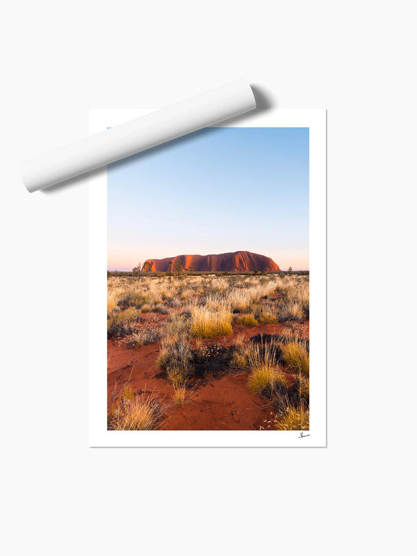 Uluru Sunrise 02 - Wall Art Print - Australia Unseen