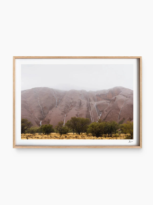 Uluru Waterfalls 01 - Wall Art Print - Australia Unseen