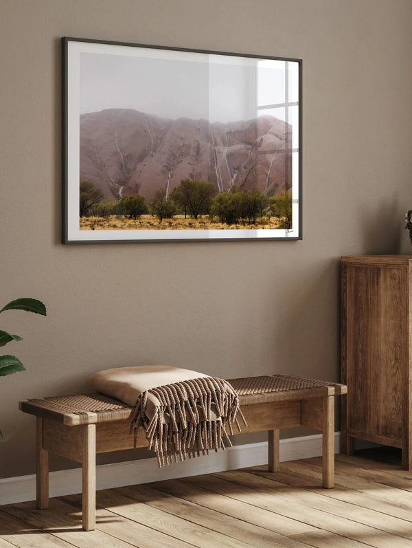 Uluru Waterfalls 01 - Wall Art Print - Australia Unseen