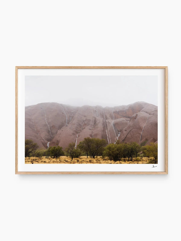 Uluru Waterfalls 01 - Wall Art Print - Australia Unseen