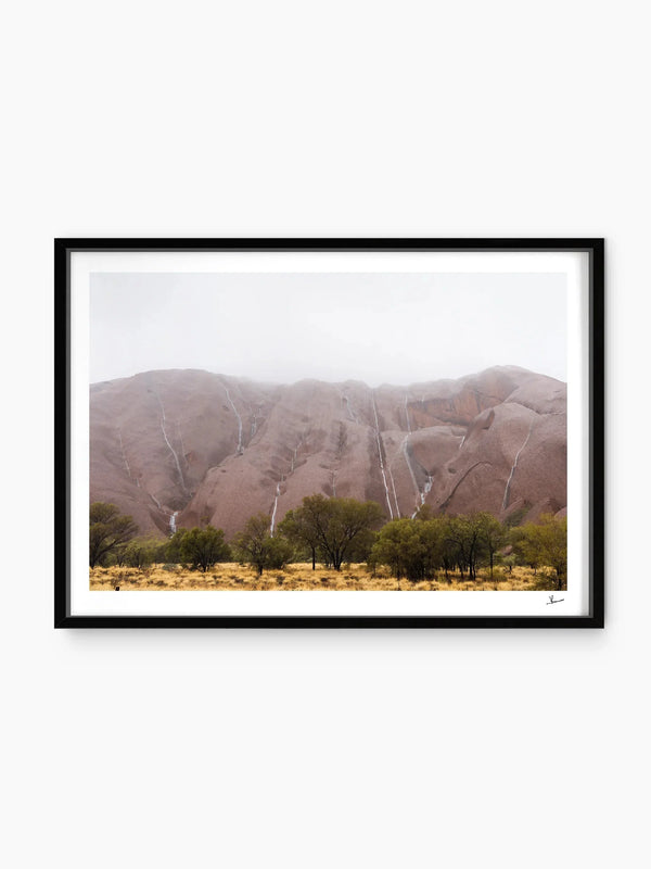 Uluru Waterfalls 01 - Wall Art Print - Australia Unseen