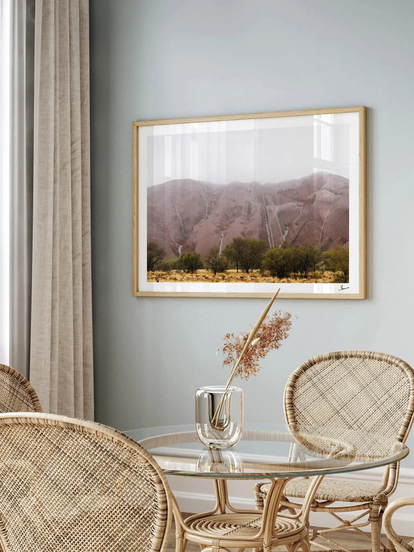 Uluru Waterfalls 01 - Wall Art Print - Australia Unseen