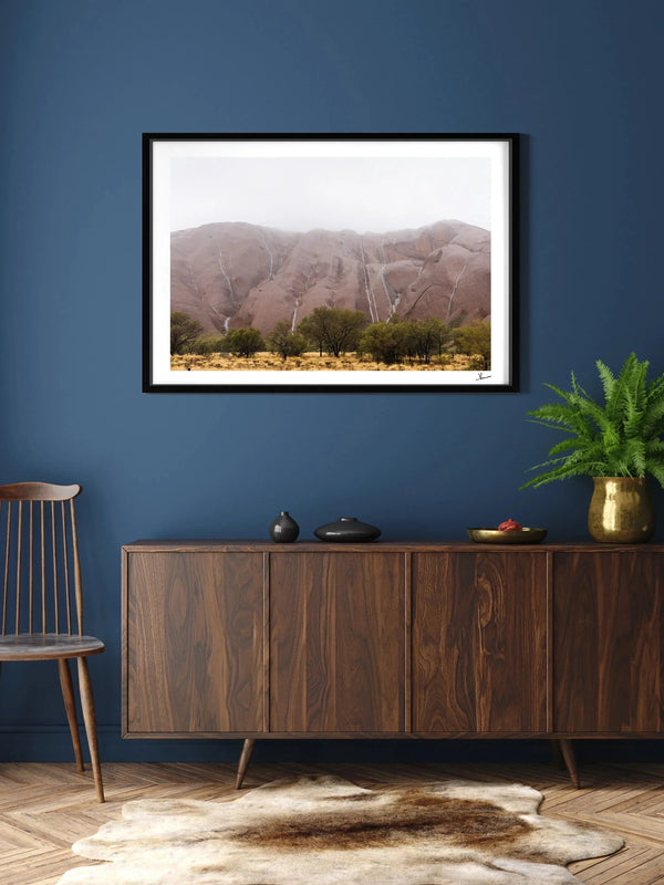 Uluru Waterfalls 01 - Wall Art Print - Australia Unseen