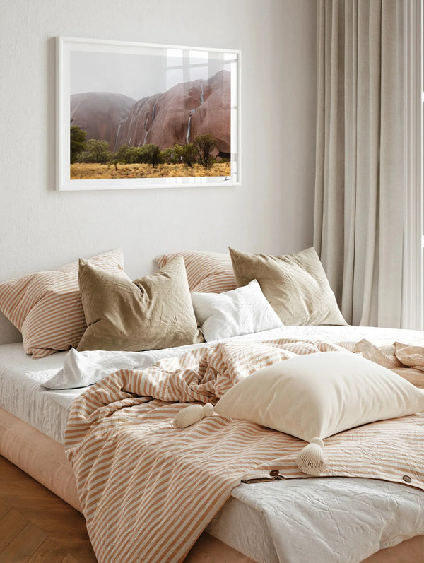 Uluru Waterfalls 02 - Wall Art Print - Australia Unseen