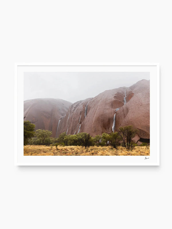 Uluru Waterfalls 02 - Wall Art Print - Australia Unseen