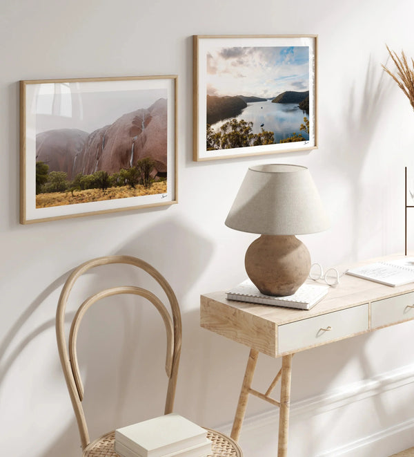 Uluru Waterfalls 02 - Wall Art Print - Australia Unseen