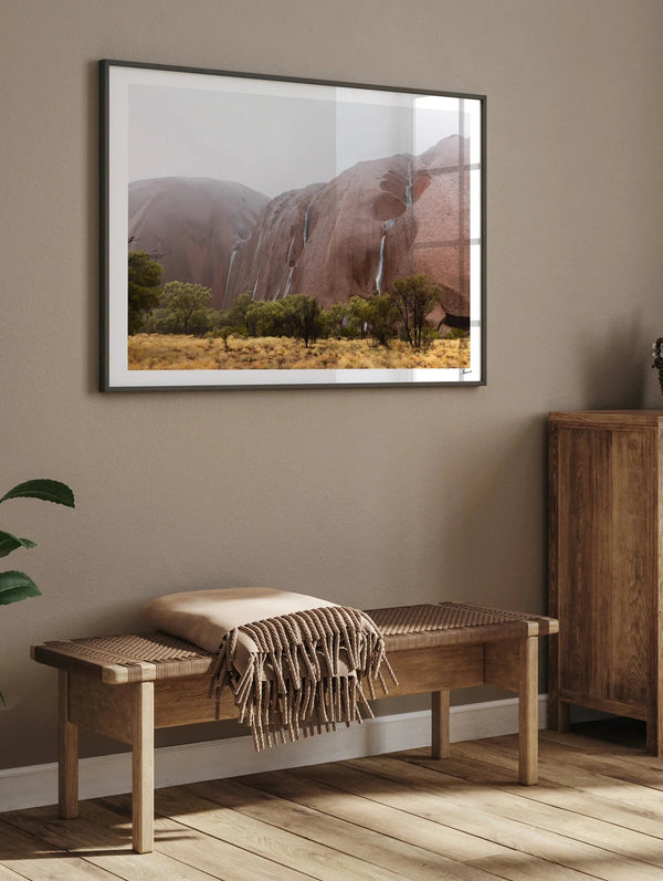 Uluru Waterfalls 02 - Wall Art Print - Australia Unseen