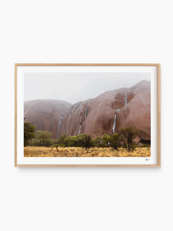 Uluru Waterfalls 02 - Wall Art Print - Australia Unseen