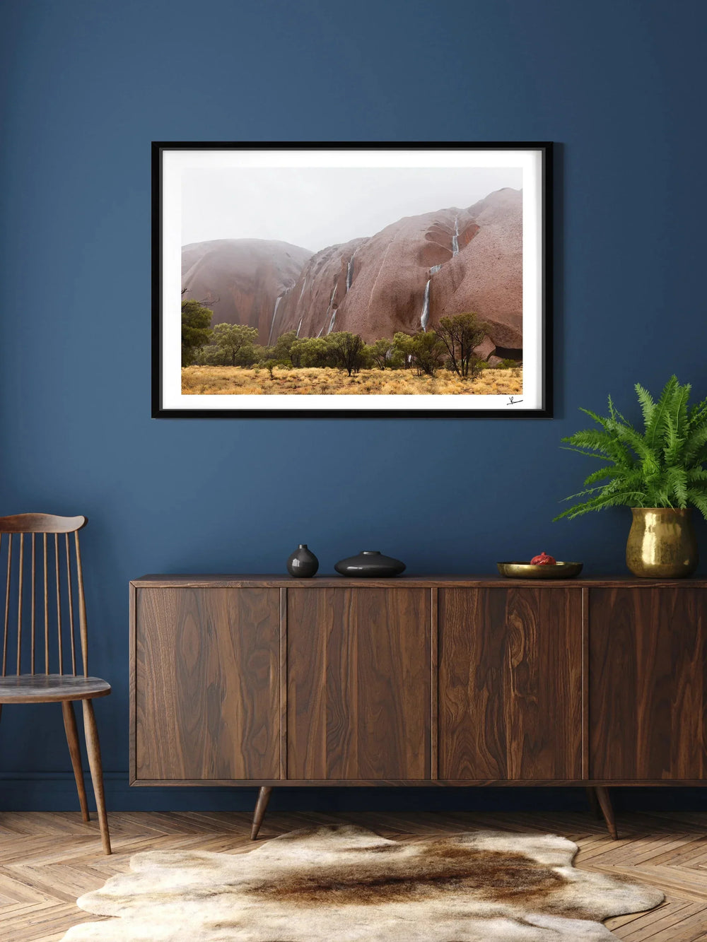 Uluru Waterfalls 02 - Wall Art Print - Australia Unseen