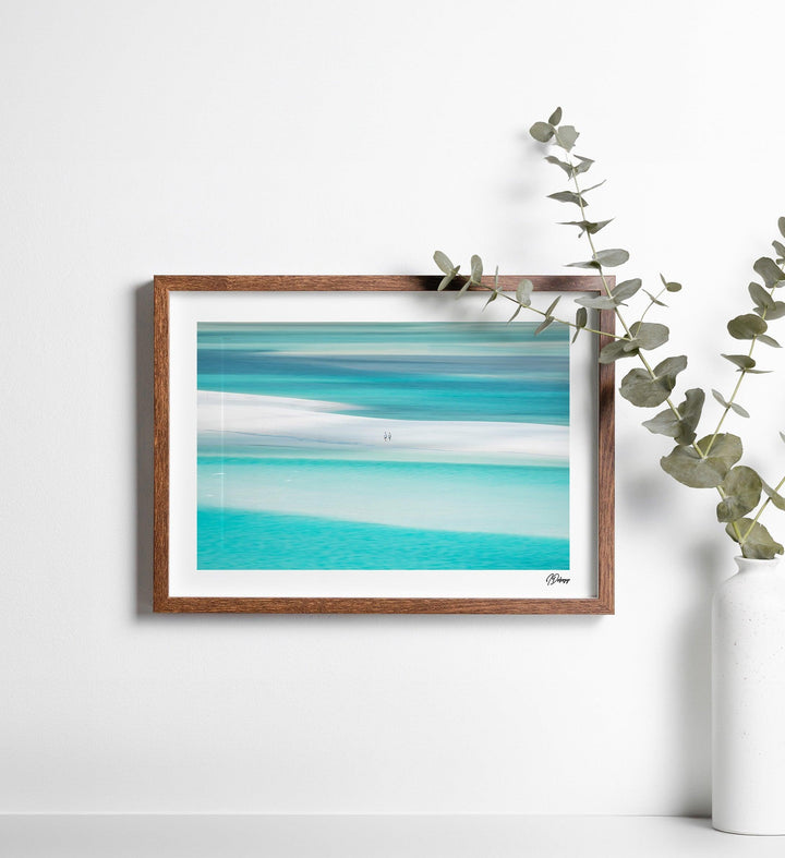 Wanderers – Hill Inlet – Whitsundays Wall Art Print - Australia Unseen