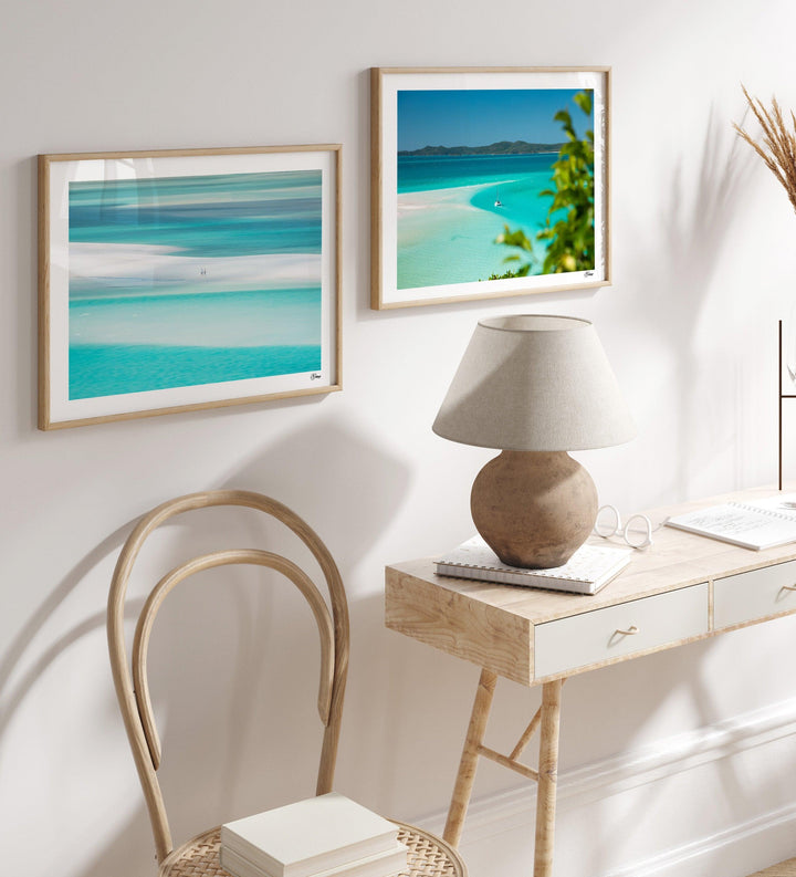 Wanderers – Hill Inlet – Whitsundays Wall Art Print - Australia Unseen
