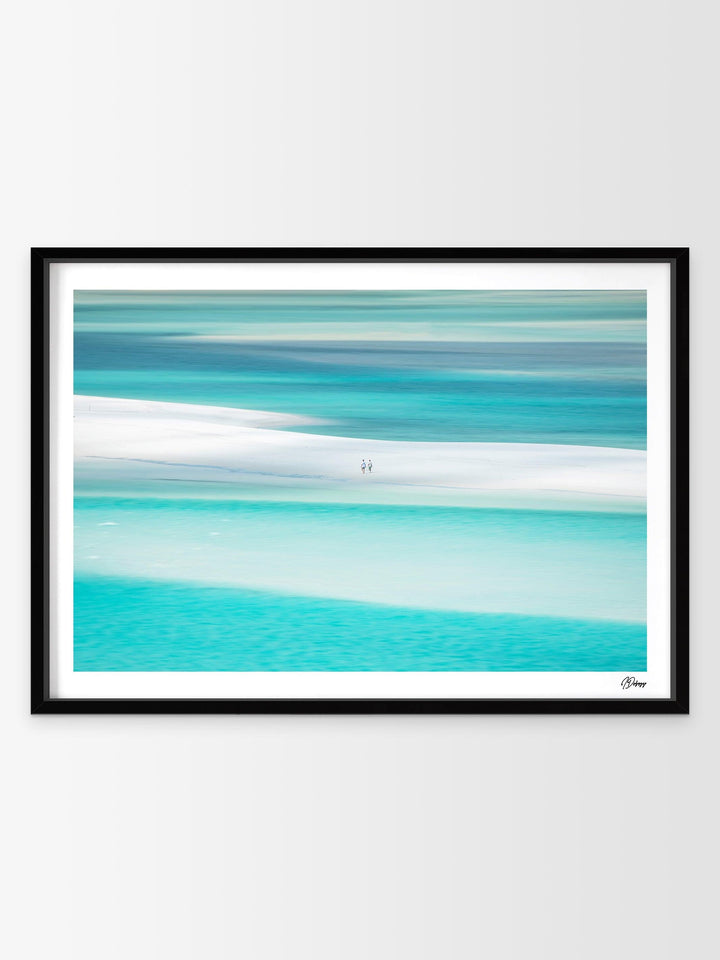 Wanderers – Hill Inlet – Whitsundays Wall Art Print - Australia Unseen