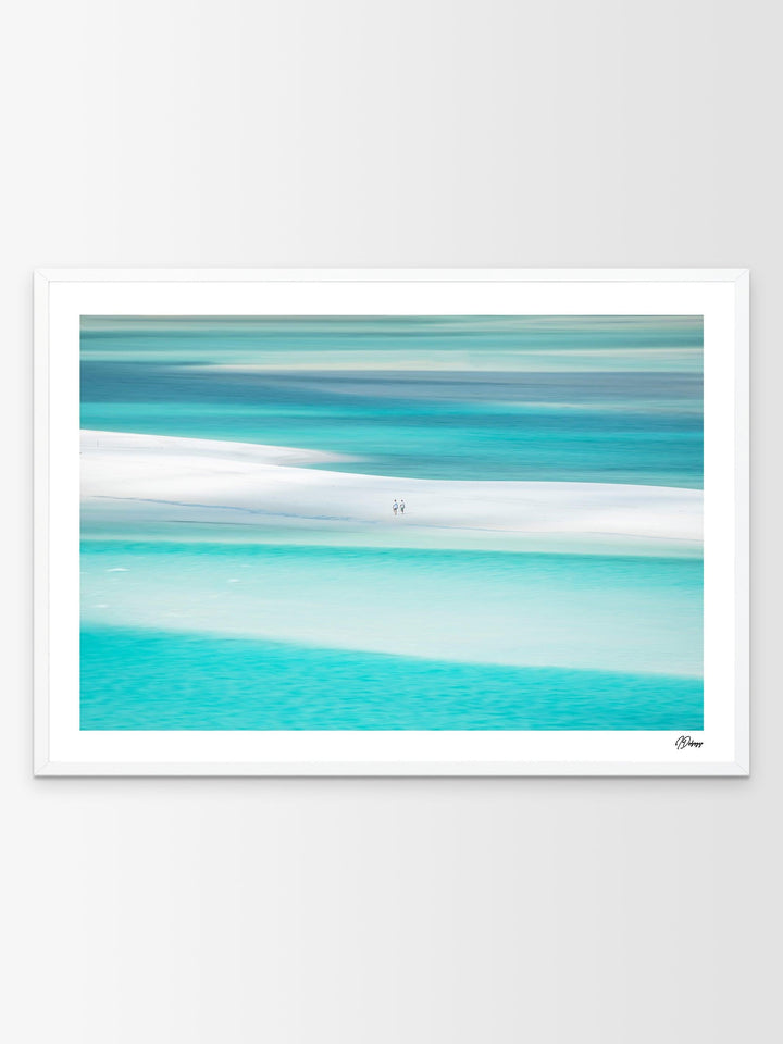 Wanderers – Hill Inlet – Whitsundays Wall Art Print - Australia Unseen