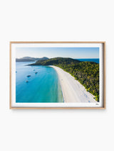 Whitehaven Glow - Whitsundays Wall Art Print