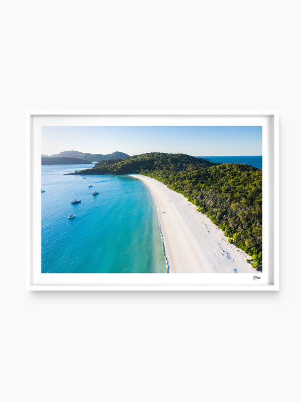 Whitehaven Glow - Whitsundays Wall Art Print - Australia Unseen