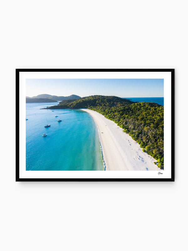 Whitehaven Glow - Whitsundays Wall Art Print - Australia Unseen