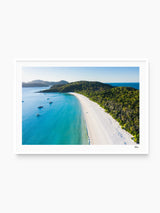 Whitehaven Glow - Whitsundays Wall Art Print