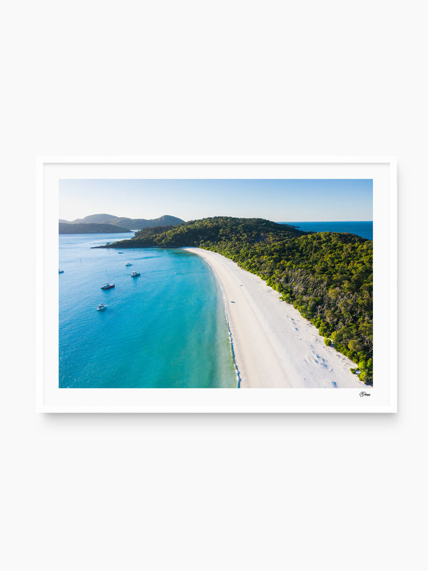 Whitehaven Glow - Whitsundays Wall Art Print - Australia Unseen