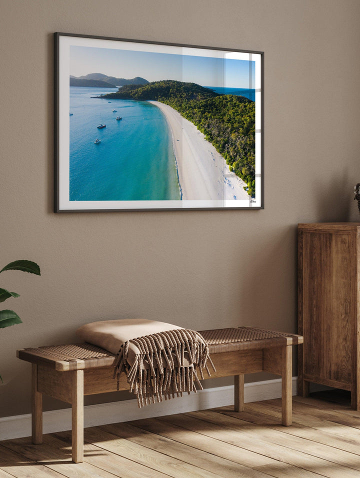 Whitehaven Glow – Whitsundays Wall Art Print - Australia Unseen