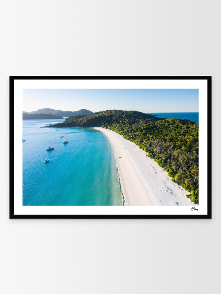 Whitehaven Glow – Whitsundays Wall Art Print - Australia Unseen