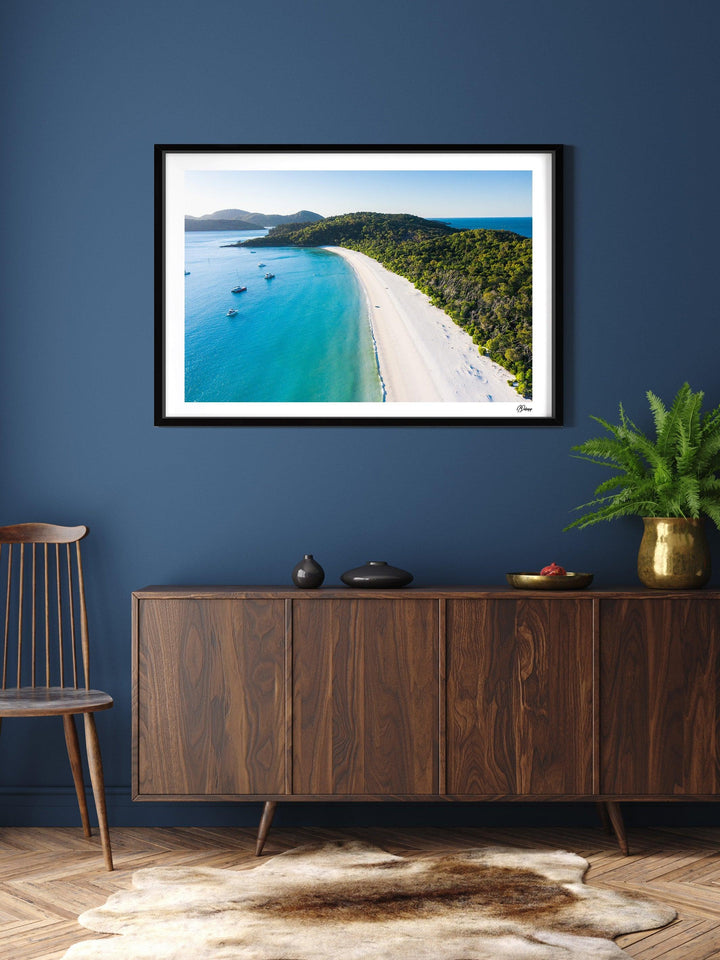 Whitehaven Glow – Whitsundays Wall Art Print - Australia Unseen
