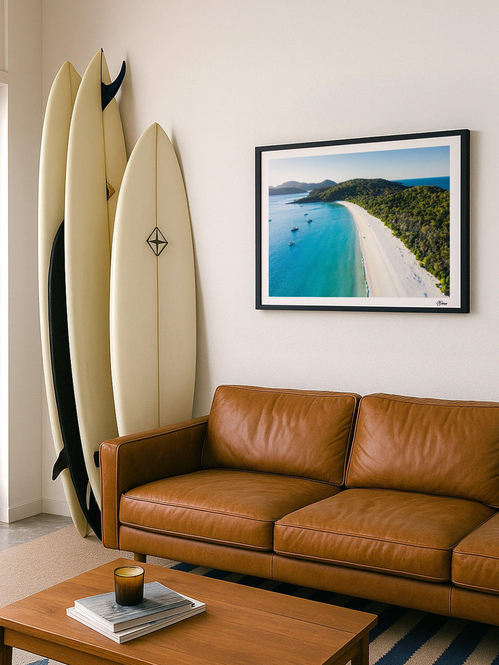 Whitehaven Glow – Whitsundays Wall Art Print - Australia Unseen