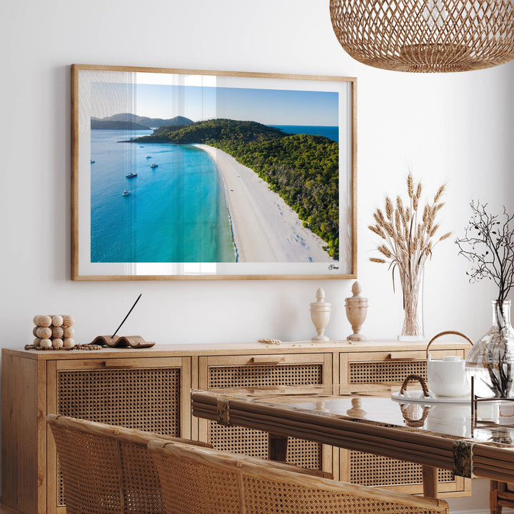 Whitehaven Glow – Whitsundays Wall Art Print - Australia Unseen