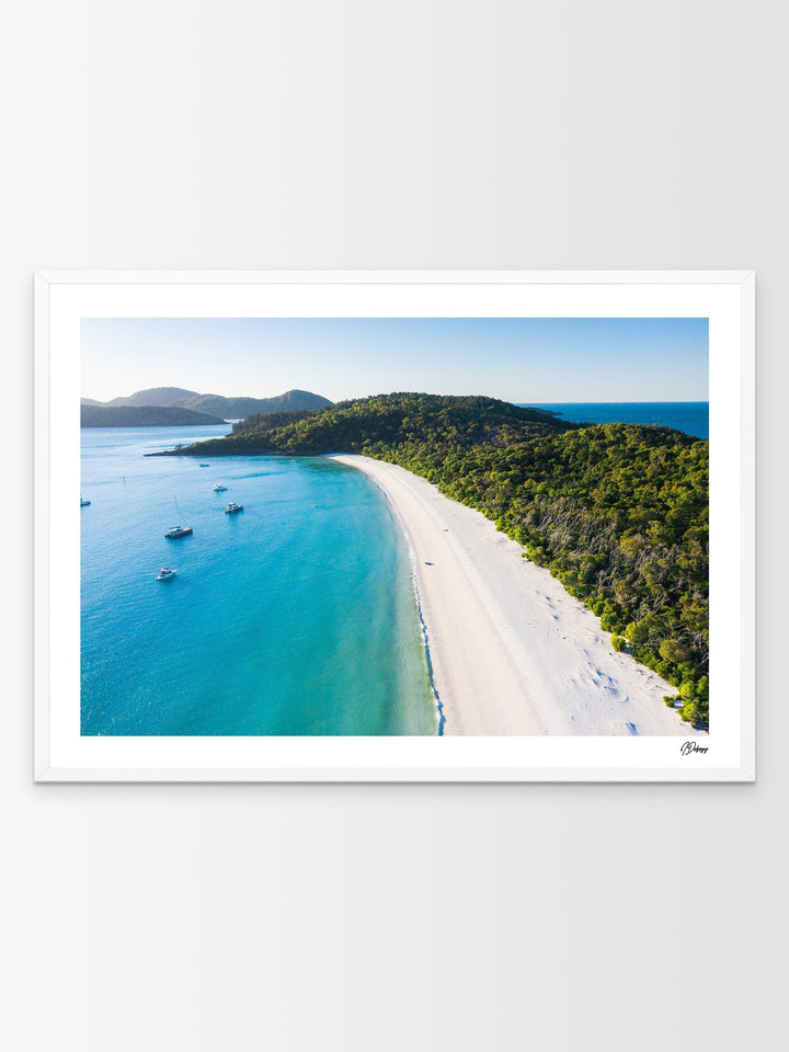 Whitehaven Glow – Whitsundays Wall Art Print - Australia Unseen