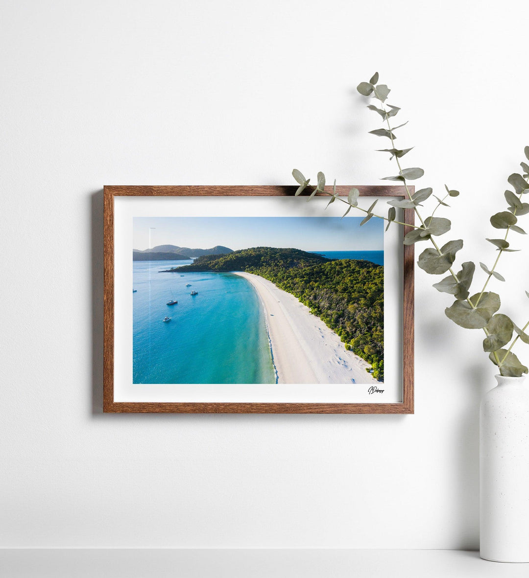 Whitehaven Glow – Whitsundays Wall Art Print - Australia Unseen