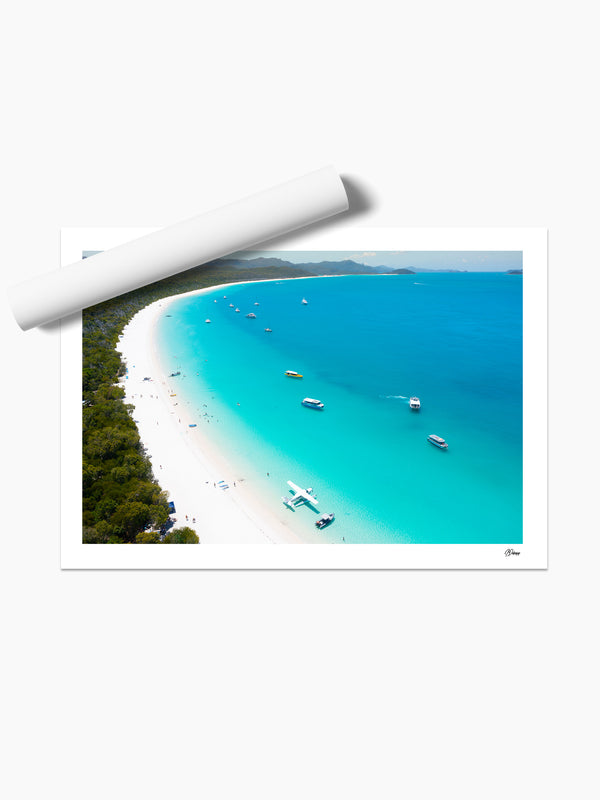 Whitehaven Sundays - Whitsundays Wall Art Print - Australia Unseen