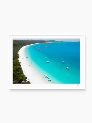Whitehaven Sundays - Whitsundays Wall Art Print - Australia Unseen