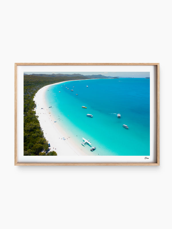 Whitehaven Sundays - Whitsundays Wall Art Print - Australia Unseen
