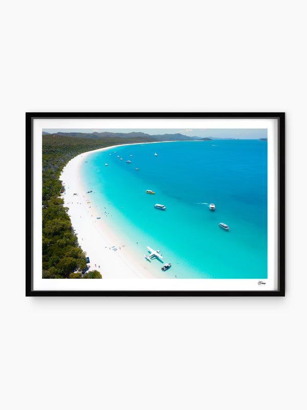 Whitehaven Sundays - Whitsundays Wall Art Print - Australia Unseen